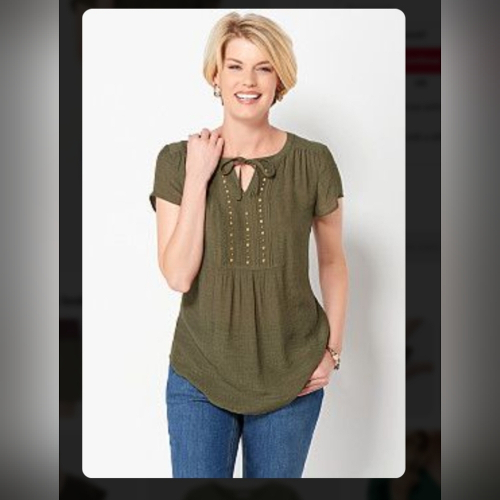 WOMENS LIZ CLAIBORNE BLOUSE